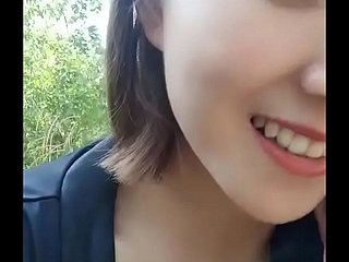 Chinese Twitter Girl Outdoor Sex 2