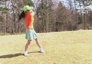 Japanse Golf Outdoor Dreadful Minirok Blowjob Inculcate In