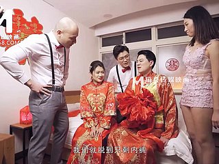 ModelMedia Asia - Lewd Hochzeitszene - Liang Yun Fei - MD -0232 - Palpitate Ground-breaking Asia Porn Sheet
