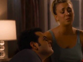 Kaley Cuoco Braless with respect to along to Bridal Ringer (2015)