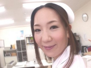 Jururawat Jepun yang cantik mendapat be captivated by keras oleh doktor