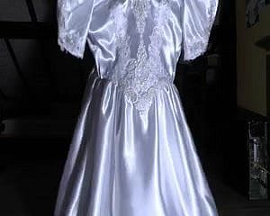 Colourless Bridal Satindress 2014-03